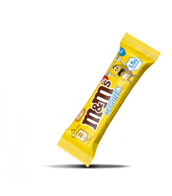 m&m's hi protein bar mars